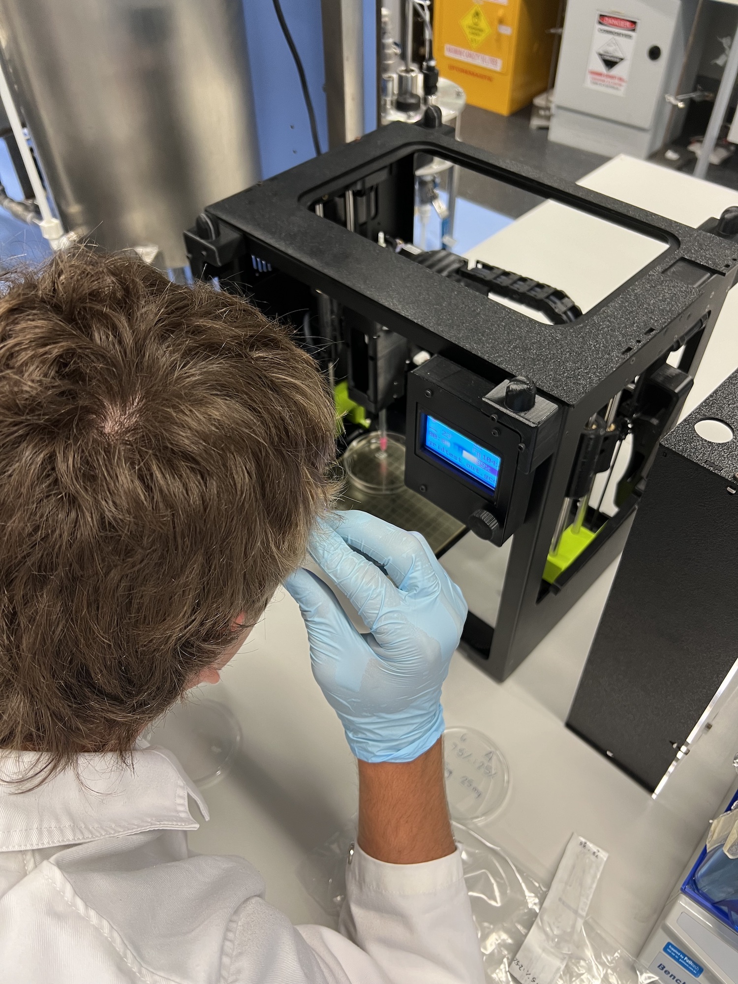 Bioink Bioprinting 3Dprinting #SciX24 @unswscience @UNSWEngineering, @UNSWChemEng #STEMeducation #STEMM